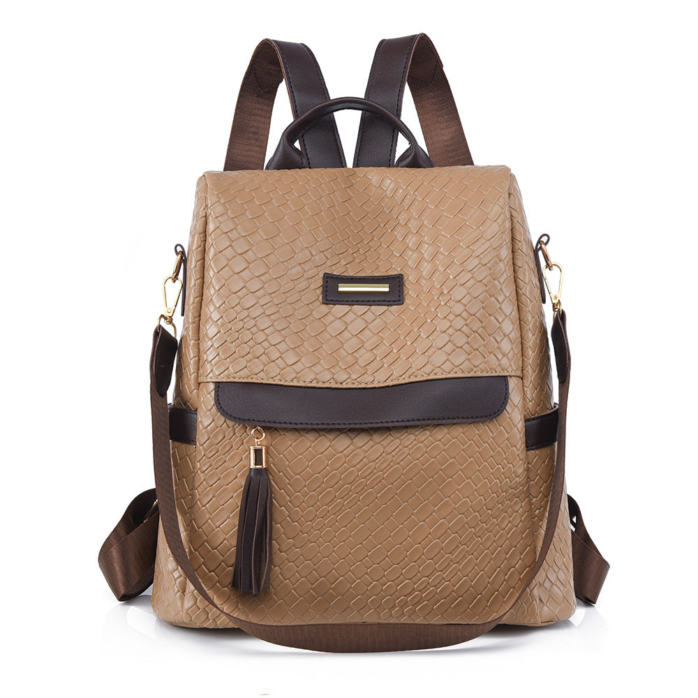 New factory direct sales trend fashionable women's backpack outdoor travel commuter leisure bag manufacturers wholesale hair