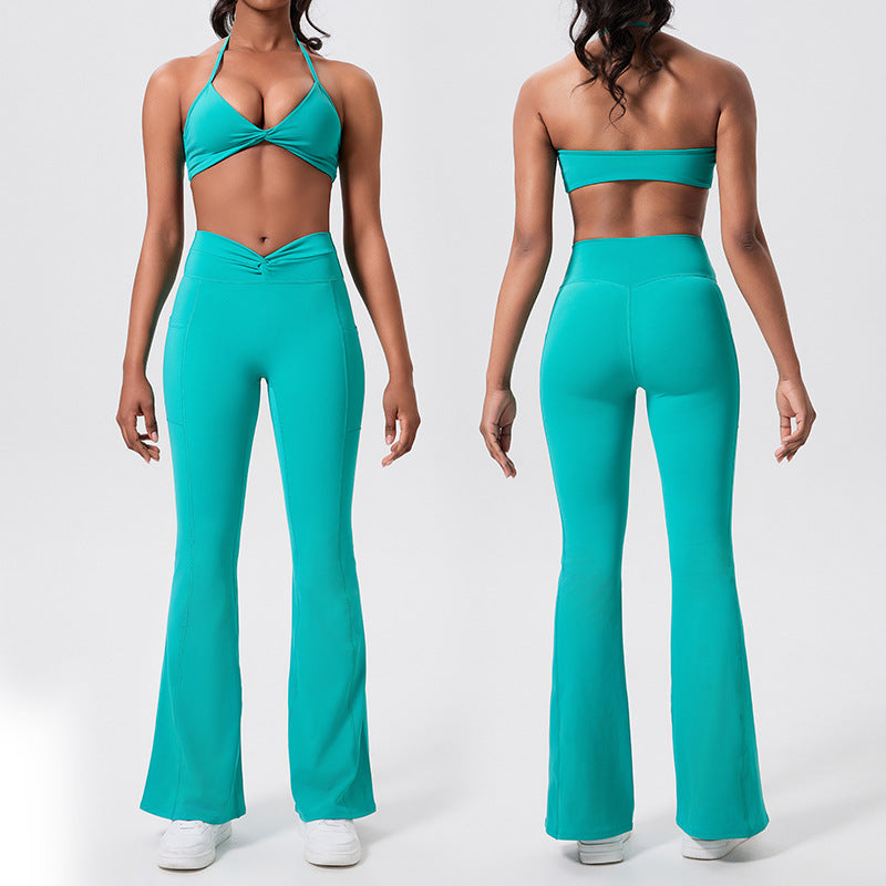 versatile slimming running butt-lifting fitness wear high-waisted tight-fitting outdoor quick-drying sports dance yoga apparel - customizable