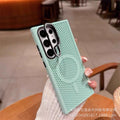 Samsung s26 ultra case: magnetic, honeycomb breathable, anti-drop, with lens protection and integrated stand