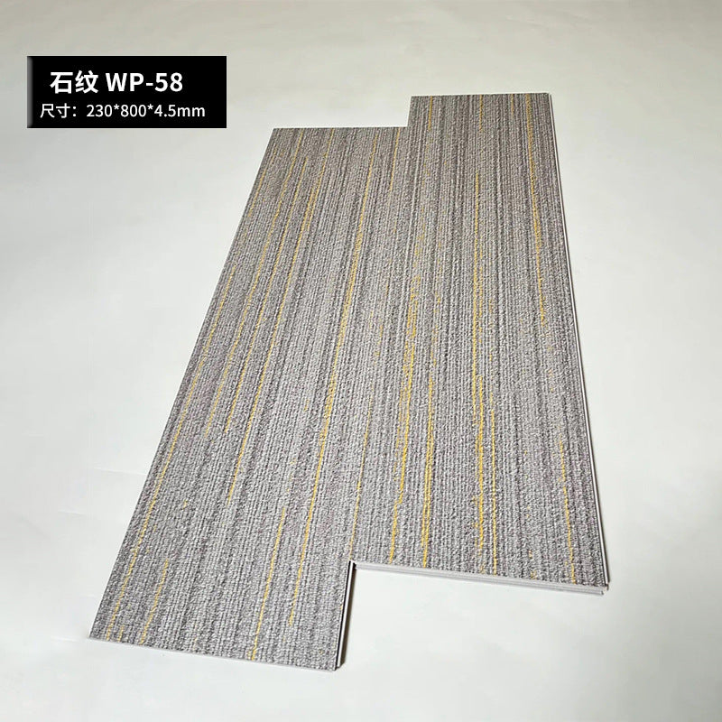 Spc stone plastic flooring pvc click lock system for home renovation, hotel, kindergarten, school projects, and composite wood flooring