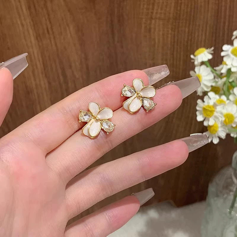 Tiktok viral: ultra-sparkling zircon earrings - women's luxury, unique, high-end hoop earrings. chic, sweet & edgy, influencer-approved, exquisite clip-on earrings