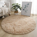 Round silk wool carpet study living room coffee table mat bedroom bedside blanket stuffed hanging basket rocking chair computer chair floor mat
