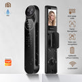 exclusive smart lock with facial recognition, intercom, tuya ai interactive voice input, fully automatic fingerprint lock, and support for 20 languages