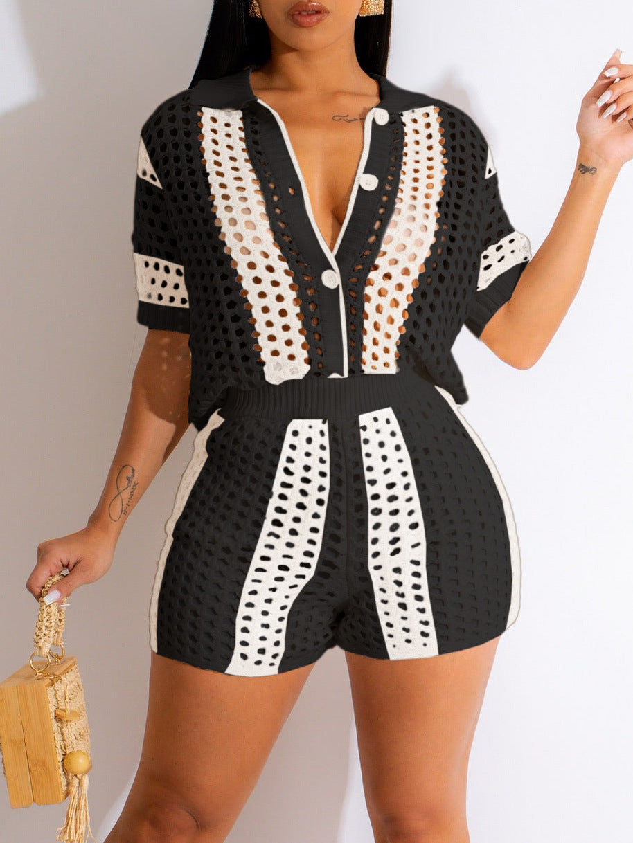 "vip exclusive" cross-border e-commerce source factory: european and american style women's knit striped sexy lingerie set