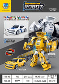 kids transforming robot inertial toy car aircraft war fighter fighter artificial model factory direct sales