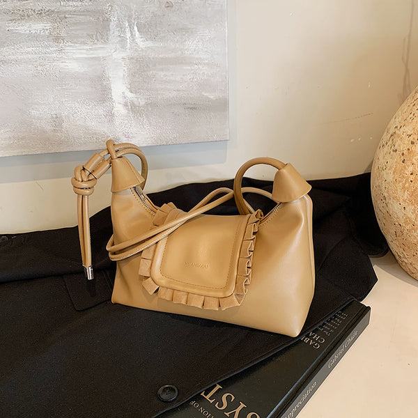 Underarm bag women's large capacity 2025 new autumn and winter retro niche design shoulder messenger bag work commuter bag