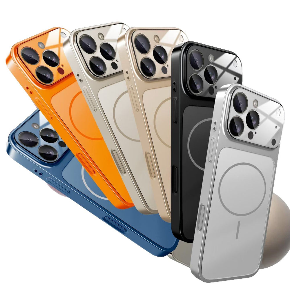 Corning instant transform apple 17 phone case - minimalist, drop-proof, instantly converts to iphone 17 pro max, matte finish, magnetic phone case