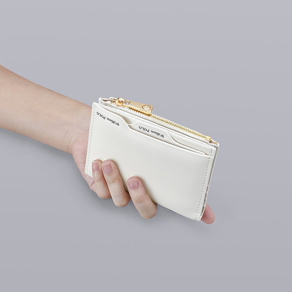 Emperor Paul Wallet Ladies Premium Leather Wallet Girls Simple Wallet Fashion Short Wallet Wholesale