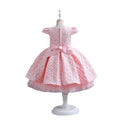 New arrival: girls' printed princess dress - elegant and stylish for birthday parties and special occasions