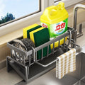 Kitchen drain rack sink dishes chopsticks storage rack pool thickened punch-free water filter basket multi-functional rag rack