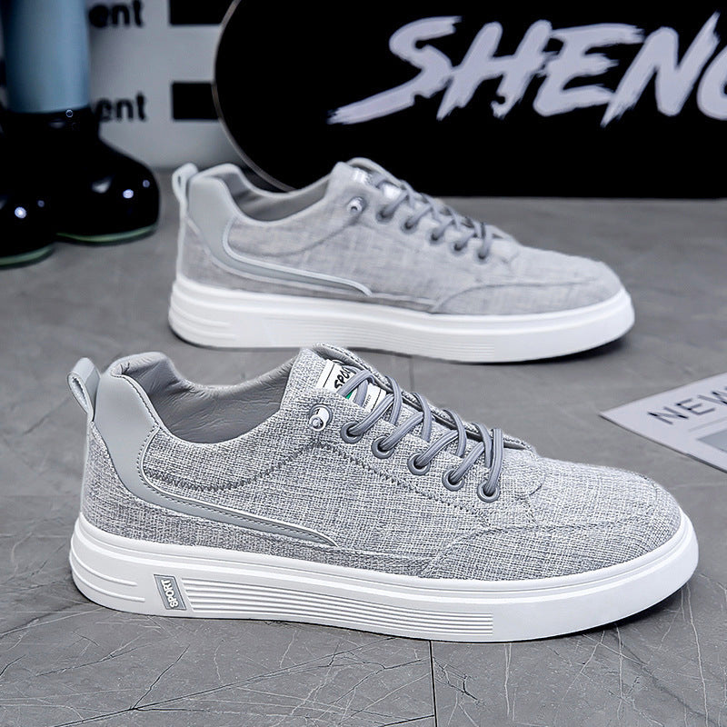 Men's spring 2025 new arrivals: athletic & casual canvas shoes - men's work & commute canvas sneakers - men's linen flat sneakers
