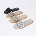 fashionflats sandals for women 2026 k-stylefashioneasiest for matchcasualplaid slip-on outwear women's slippers