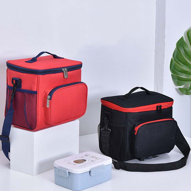 Portable thermal insulation bag Outdoor cold and fresh ice bag Picnic bag Bring rice to work Bento lunch box bag Food thermal insulation bag