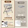 Diaper changing table - portable, multifunctional, foldable baby care station for newborns - bathing, diaper changing, and massage
