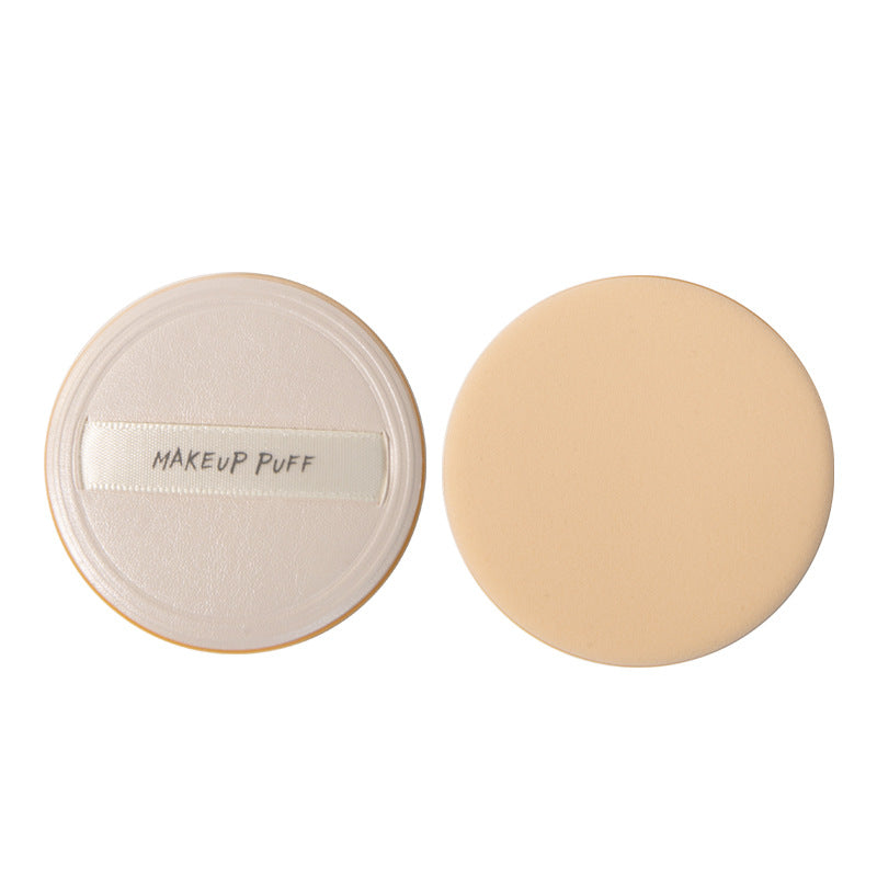 Keqi leather air cushion powder puff makeup touch-up makeup puff traceless makeup delicate and compliant light powder puff wholesale