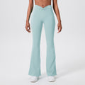 Dopamine-boosting slimming & skin-friendly activewear: high-waisted, butt-lifting, stretchy peach-lift wide-leg yoga pants with a premium feel