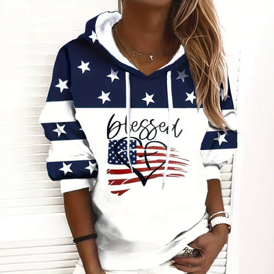 hot-selling women's hoodies, new casual loose long-sleeved hooded sweatshirts, dropshipping available
