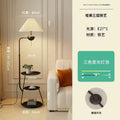 Scandinavianaccessible luxury cream style floor lamp living room sofa storage ornament bedroom bedside table all-in-one vertical lamp pull cord