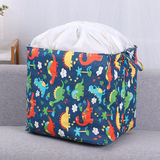 Quilt storage bag wholesale folding bundle mouth dirty clothes basket clothes dirty clothes basket quilt storage basket moving bag