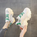 European station dad shoes women's 2026 new autumn small thick sole heightened street retro casual sports shoes