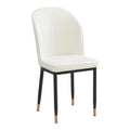 Modern casual back chair leather casual chair restaurant soft bag negotiation chair for home three-line chair dining chair