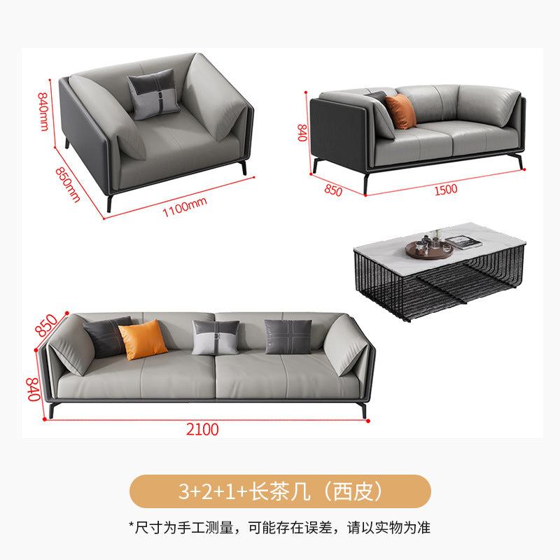 Saint li office sofa reception lounge office sofa executive meeting area minimalist negotiation sofa