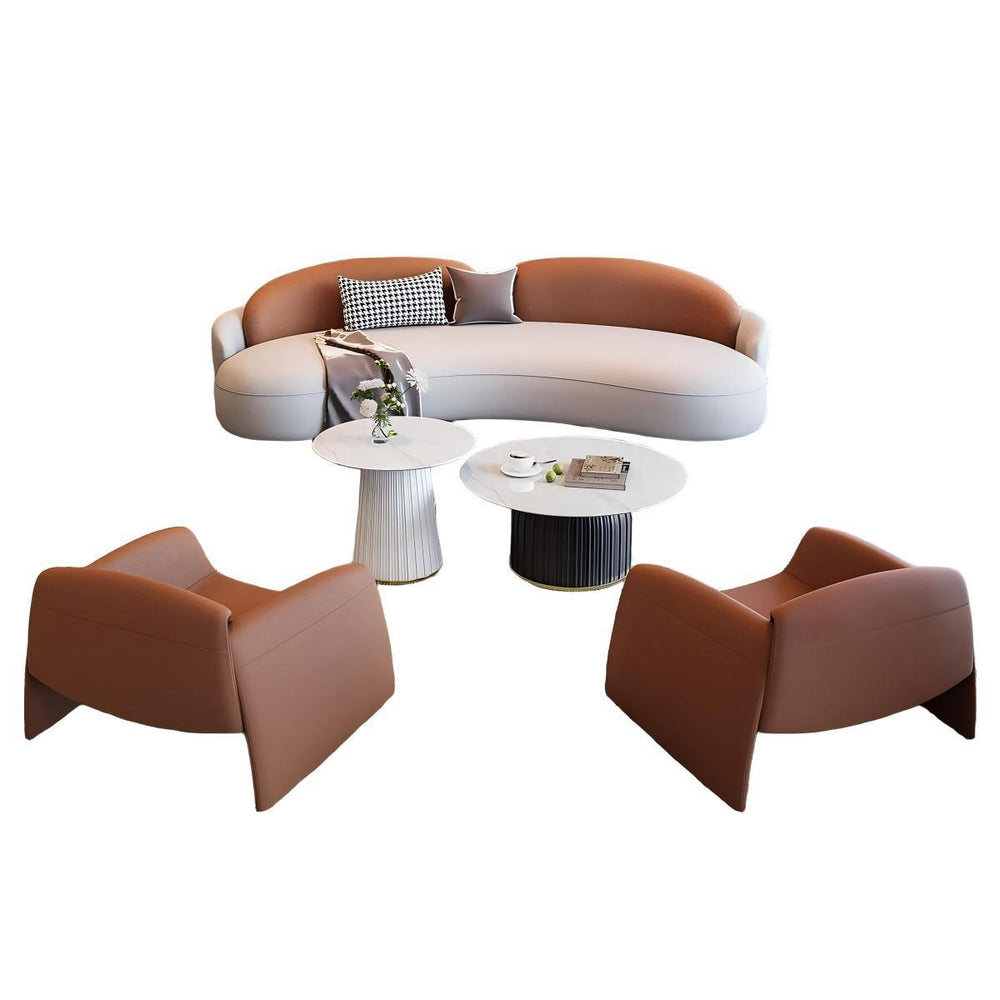 Sales office negotiation sofa accessible luxury rest area hotel lobby reception reception office sofa coffee table combination