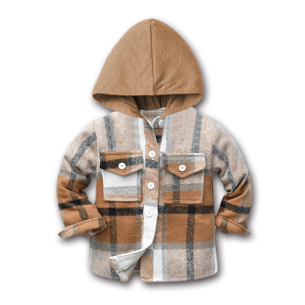 Export children's clothing boys multi-color patchwork plaid shirt long sleeves preppy style autumnew arrivalspring & fallkidstops