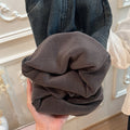 New girls' fall collection: versatile fleece-lined jeans - korean style casual fashion for autumn and winter