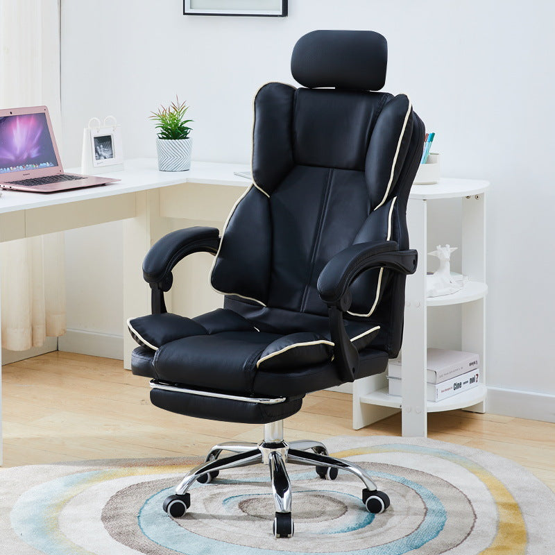 Customizable home computer swivel chair - comfortable ergonomic office chair with backrest, executive chair, livestreaming & gaming chair