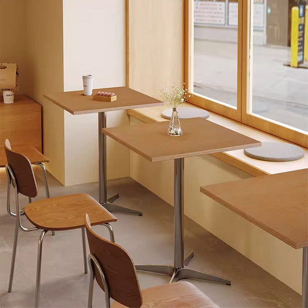 ins Medieval Cafe Dessert Shop Ocean Board Table and Chair Combination Nordic Milk Tea Cake Shop Restaurant Small Table