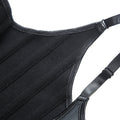 European and american style sports tummy control latex tank top yoga shaping corrective band slimming bodysuit spaghetti strap seamless shapewear