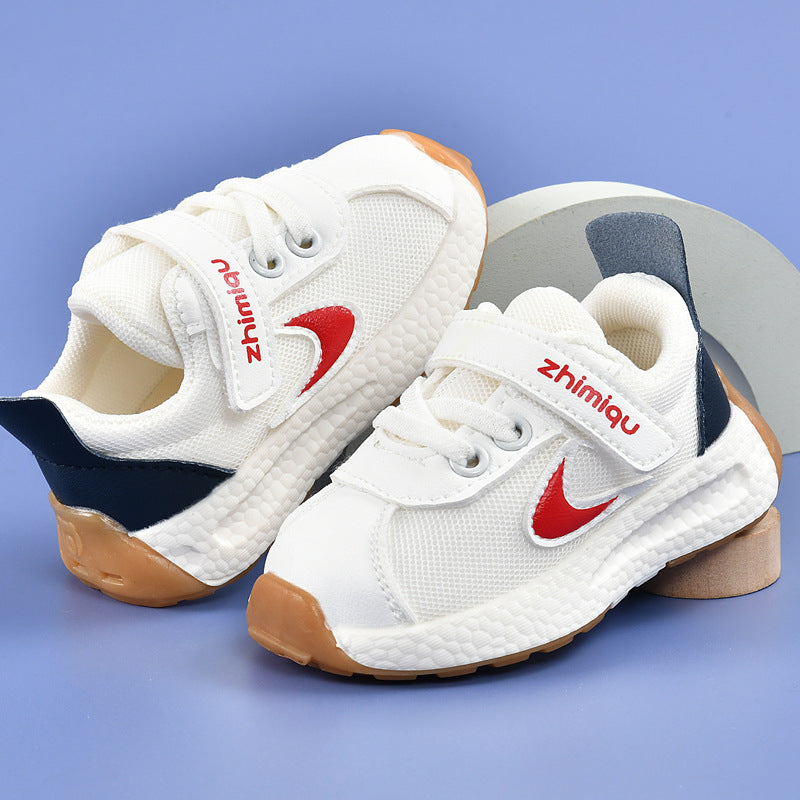 Toddler shoes for boys, spring and autumn, 0-1-2 years old, soft sole infant shoes, children's shoes, infant and toddler shoes for girls