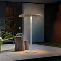 Outdoor waterproof woven solar lawn lamp b&b terrace rooftop restaurant arrangement lamp house courtyard floor lamp
