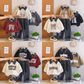 Boys' hoodie set - new  collection: stylish and trendy kids' autumn/winter casual two-piece set - wholesale available