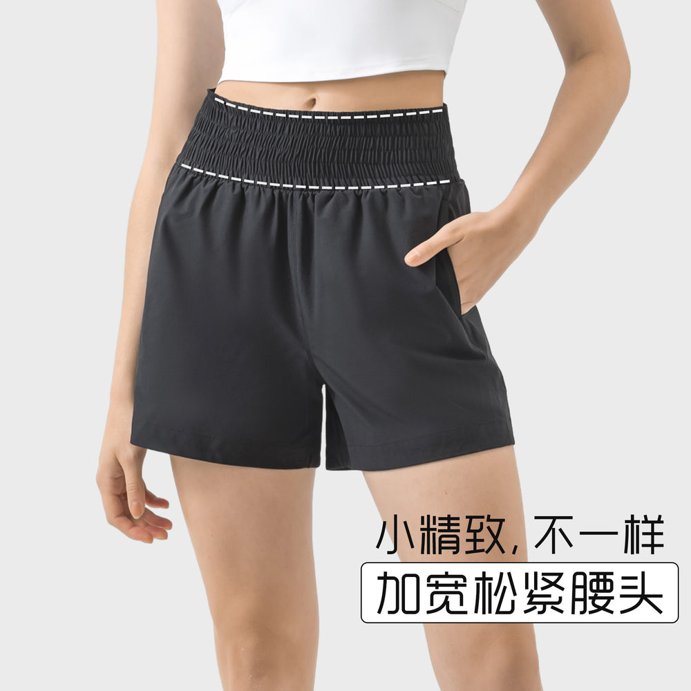 New outdoor instant cooling three-point yoga shorts - moisture-wicking, lightweight running & fitness shorts for women - dss072