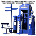 Seven-piece set dark blue