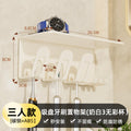 Milk white toothbrush holder-3 mouths