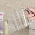 Classy accessible luxury student tooth cup for home plastic toothbrush cup couple wash cup toothbrush cup mouthwash cup