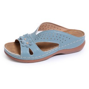 summer new arrival: plus-size wedge heel slippers for women (sizes 36-43). wholesale available. dropshipping to  and