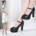 Soft leather soft bottom ladieswear shoes high heels abrasion resistantwaterproofbows work shoes micro business group purchase live broadcast one piece dropshipping