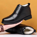 Winter new arrivals: stylish and minimalist men's high-top cotton shoes - versatile, warm, comfortable, fleece-lined, extra thick, casual snow boots