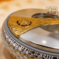 Food warmer 4l-5l-6l gold dot double-layer insulation box export cross-border factory direct sales insulated lunch box