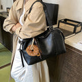 2025 fall/winter new korean style casual tote bag, minimalist large capacity crossbody bag, niche handbag for women