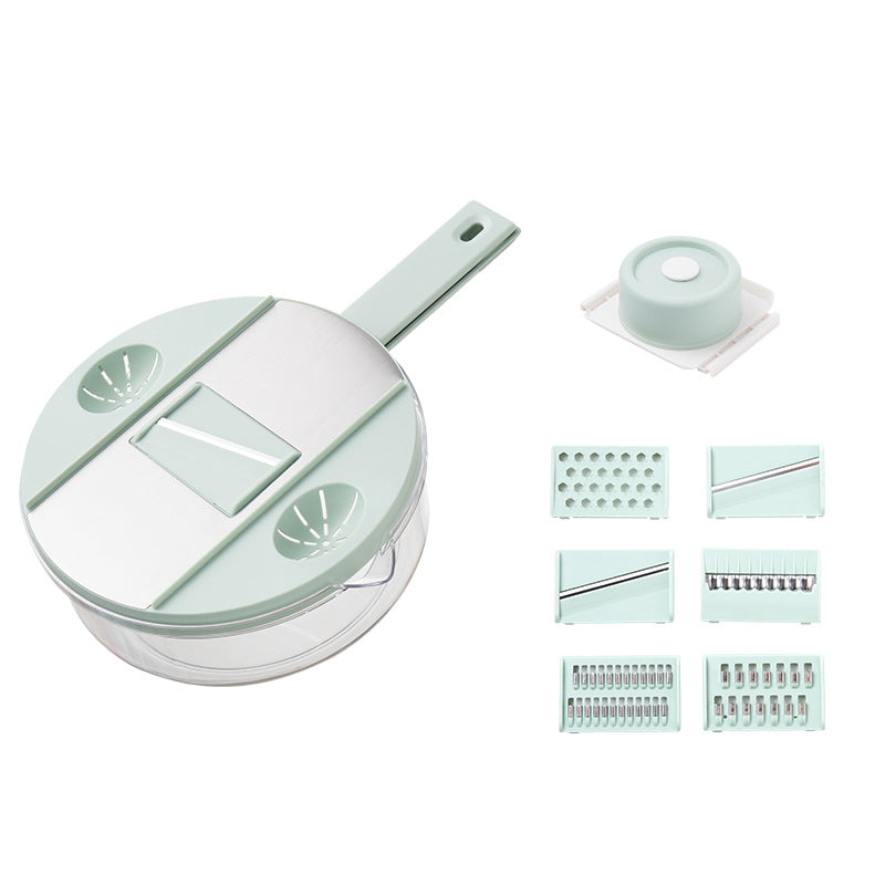 Multifunctional stainless steel manual vegetable slicer, dicer, and shredder - potato grater, kitchen gadget - dropshipping available