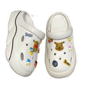 2025new arrival croc shoes men's summer outwear outdoor women's thick solenon-slip couple men's sandals