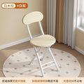 Folding chair folding stool popular simple household dining chair white negotiation chair portable training chair dormitory outdoor chair bamboo