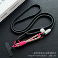 New arrival adjustable hanging neck long braided rope multi-functional wrist patchwork rope k-styletrendy color ball outdoor anti-lost