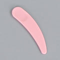 Crescent-shaped spoon mask dispensing scraper cream cosmetic packaging digging stick cream dispensing stirring arc-shaped mixing stick spoon