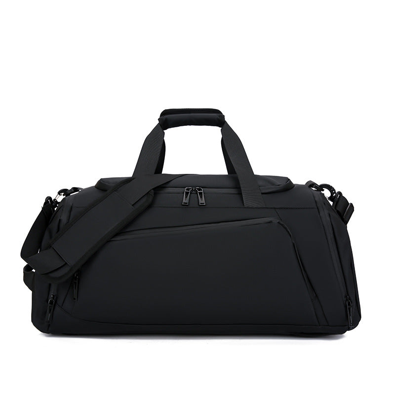 Outdoor fitness bag wear-resistant business travel bag dry and wet separation shoulder multifunctional men's crossbody travel bag wholesale